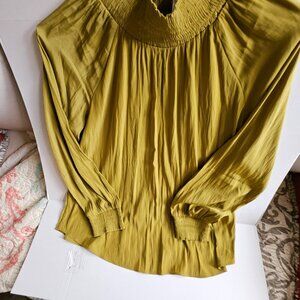 Chico's Semi-turtleneck Silk-like Blouse